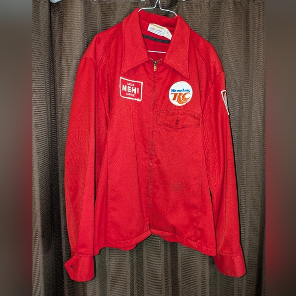 Red Nehi Work Jacket. Vintage And Rare - Picture 1 of 8